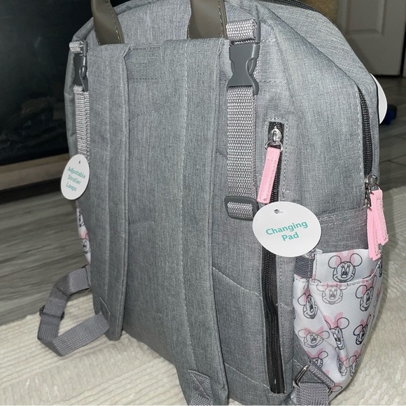 Disney Minnie Mouse Baby Diaper Bag Backpack - Picture 12 of 16